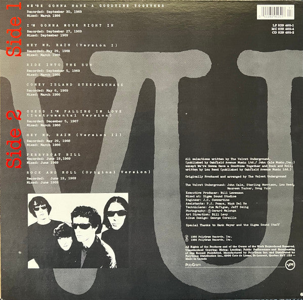 The Velvet Underground – Another View - 1986 Original VinylPursuit.com