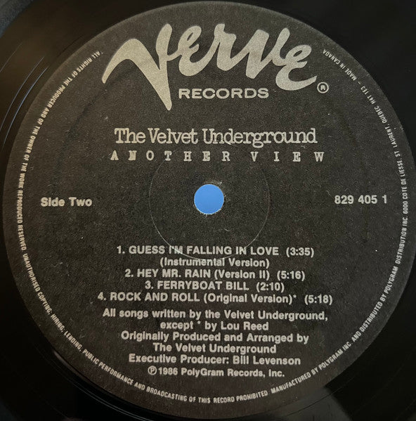 The Velvet Underground – Another View - 1986 Original VinylPursuit.com