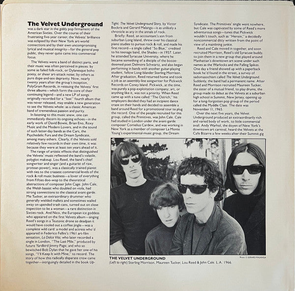 The Velvet Underground – Another View - 1986 Original VinylPursuit.com