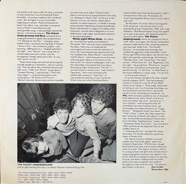 The Velvet Underground – Another View - 1986 Original VinylPursuit.com