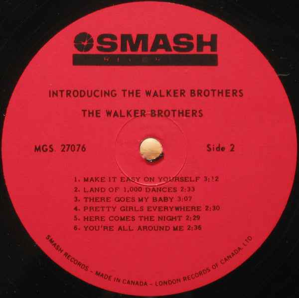 The Walker Brothers – Introducing The Walker Brothers - 1965 Mono Pressing!