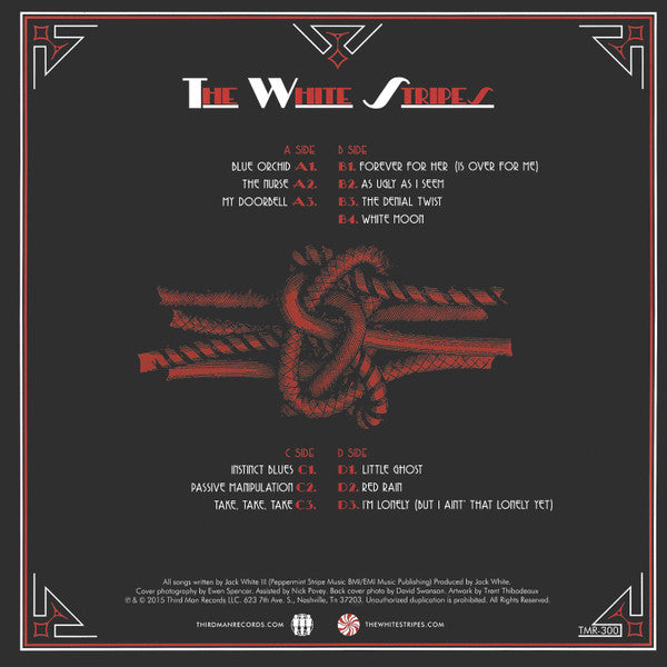 The White Stripes – Get Behind Me Satan - RSD Limited Edition  Red, White Vinyl!