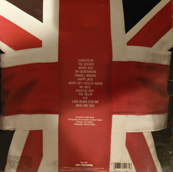 The Who – Greatest Hits - 1983 Original VinylPursuit.com