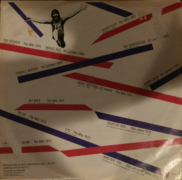 The Who – Greatest Hits - 1983 Original VinylPursuit.com