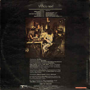 The Who – Who's Next - 1971 UK Original, Rare!