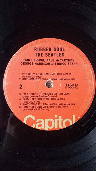 The Beatles - Rubber Soul - 1972 Pressing!