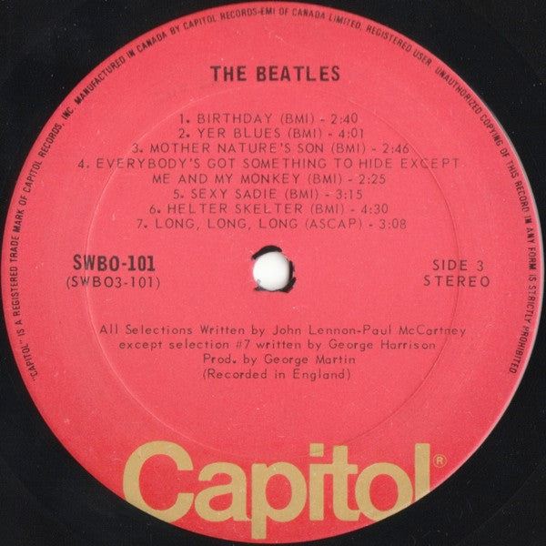 The Beatles ‎– The White Album - 1974 Early Pressing VinylPursuit.com