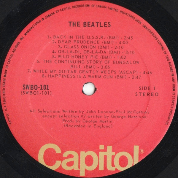 The Beatles ‎– The White Album - 1974 Early Pressing VinylPursuit.com