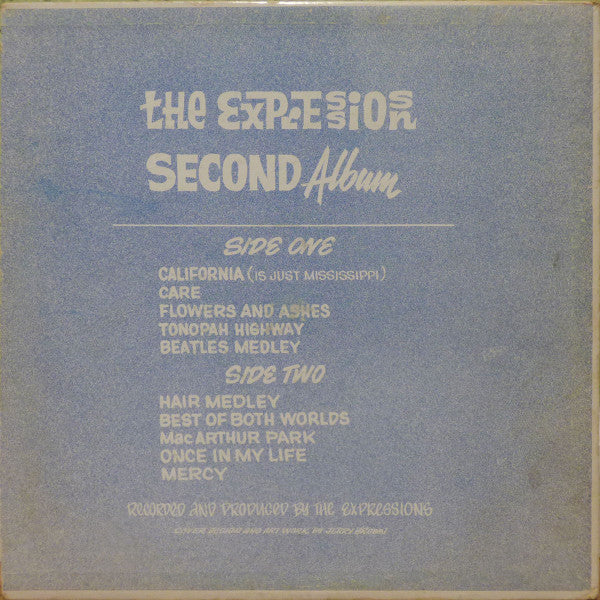 The Expressions – Expressions Second Album - US Original Vinyl Pursuit Inc