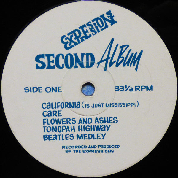 The Expressions – Expressions Second Album - US Original Vinyl Pursuit Inc