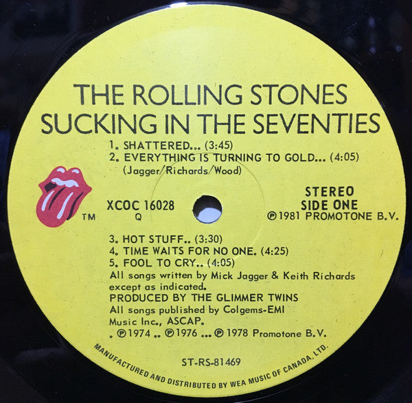 The Rolling Stones – Sucking In The Seventies - 1981 Original VinylPursuit.com