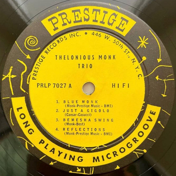 Thelonious Monk Trio – Thelonious Monk Trio - 1956 US Original, RARE