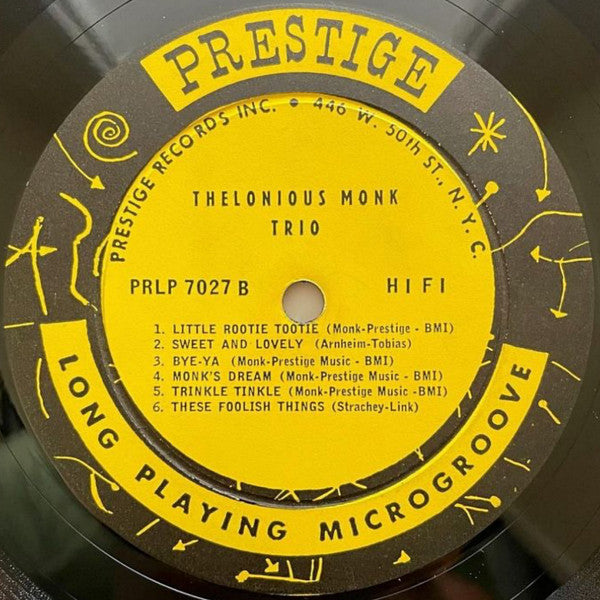 Thelonious Monk Trio – Thelonious Monk Trio - 1956 US Original, RARE