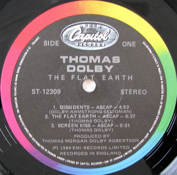 Thomas Dolby – The Flat Earth - 1984 Original!