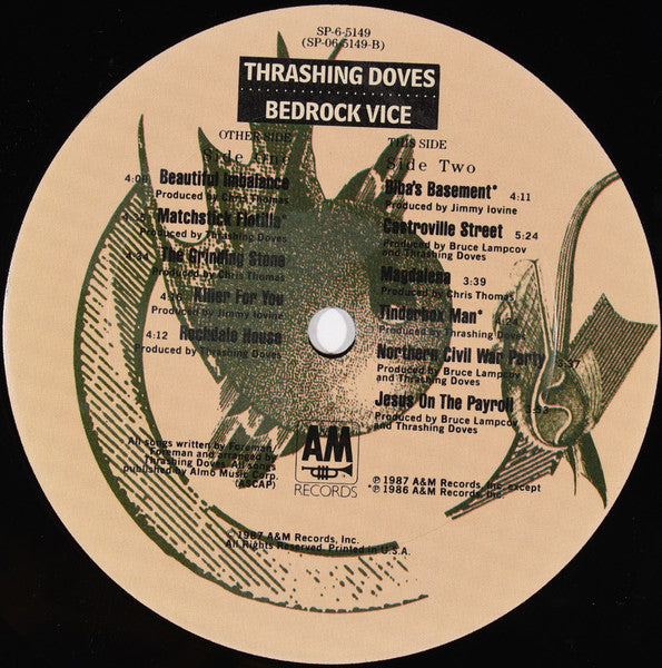 Thrashing Doves – Bedrock Vice  - 1987