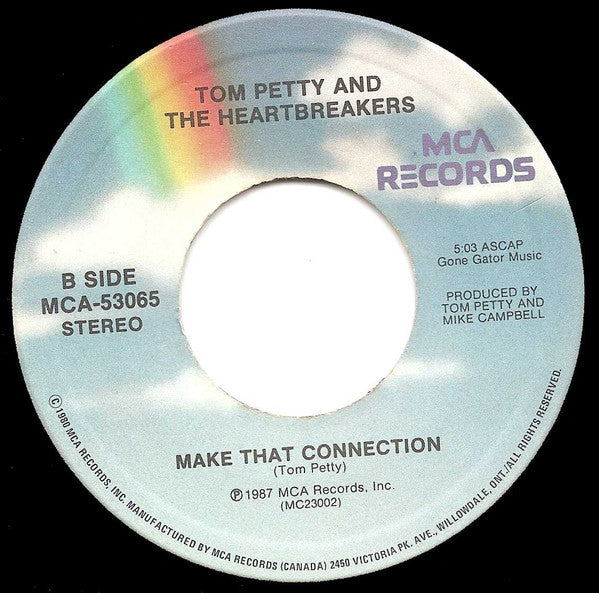 Tom Petty and The Heartbreakers – Jammin' Me - 7" Single, 1987