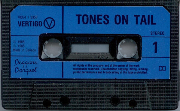 Tones On Tail – The Cassette Pop - 1984 Original Cassette VinylPursuit.com