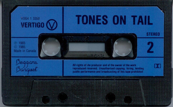 Tones On Tail – The Cassette Pop - 1984 Original Cassette VinylPursuit.com