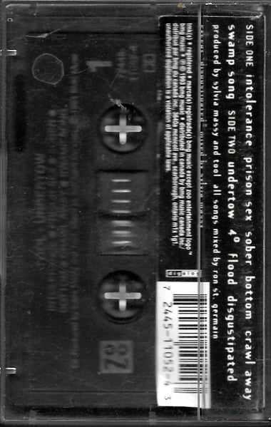 Tool – Undertow - 1993, Cassette, Original