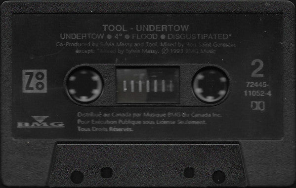 Tool – Undertow - 1993, Cassette, Original