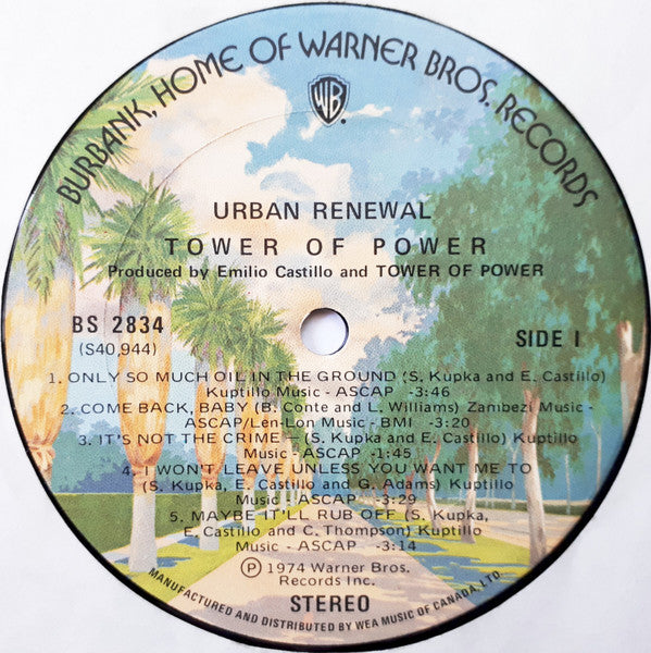Tower Of Power – Urban Renewal - 1974 Original