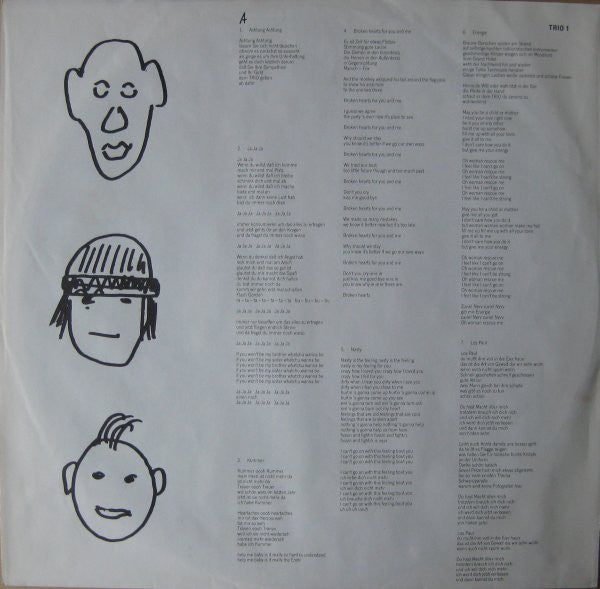Trio – The Album / Da Da Da- 1982! VinylPursuit.com