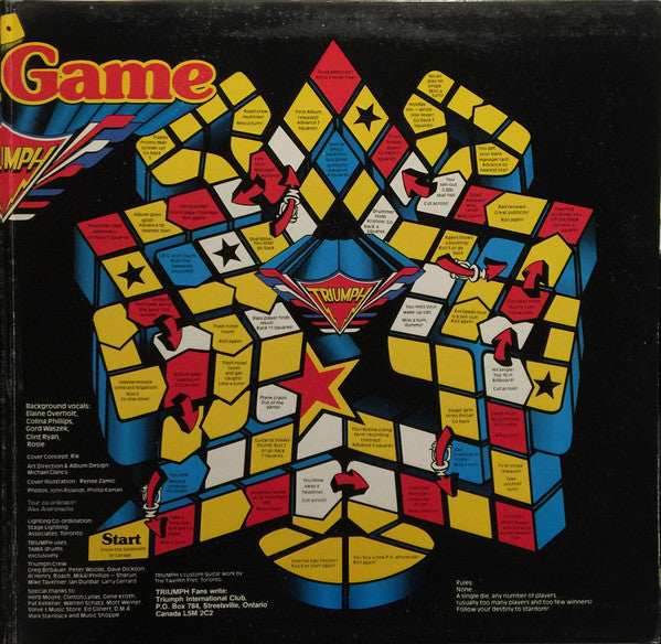 Triumph - Just A Game - 1979 First Pressing! VinylPursuit.com