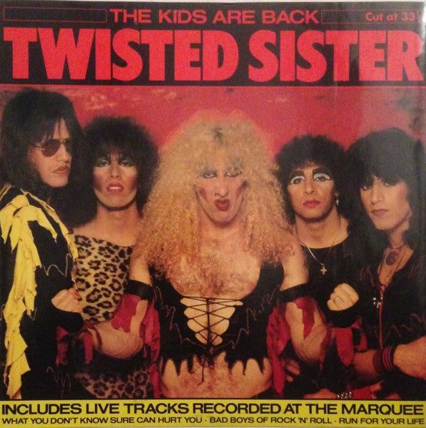 Twisted Sister – The Kids Are Back - 1983 UK Original VinylPursuit.com