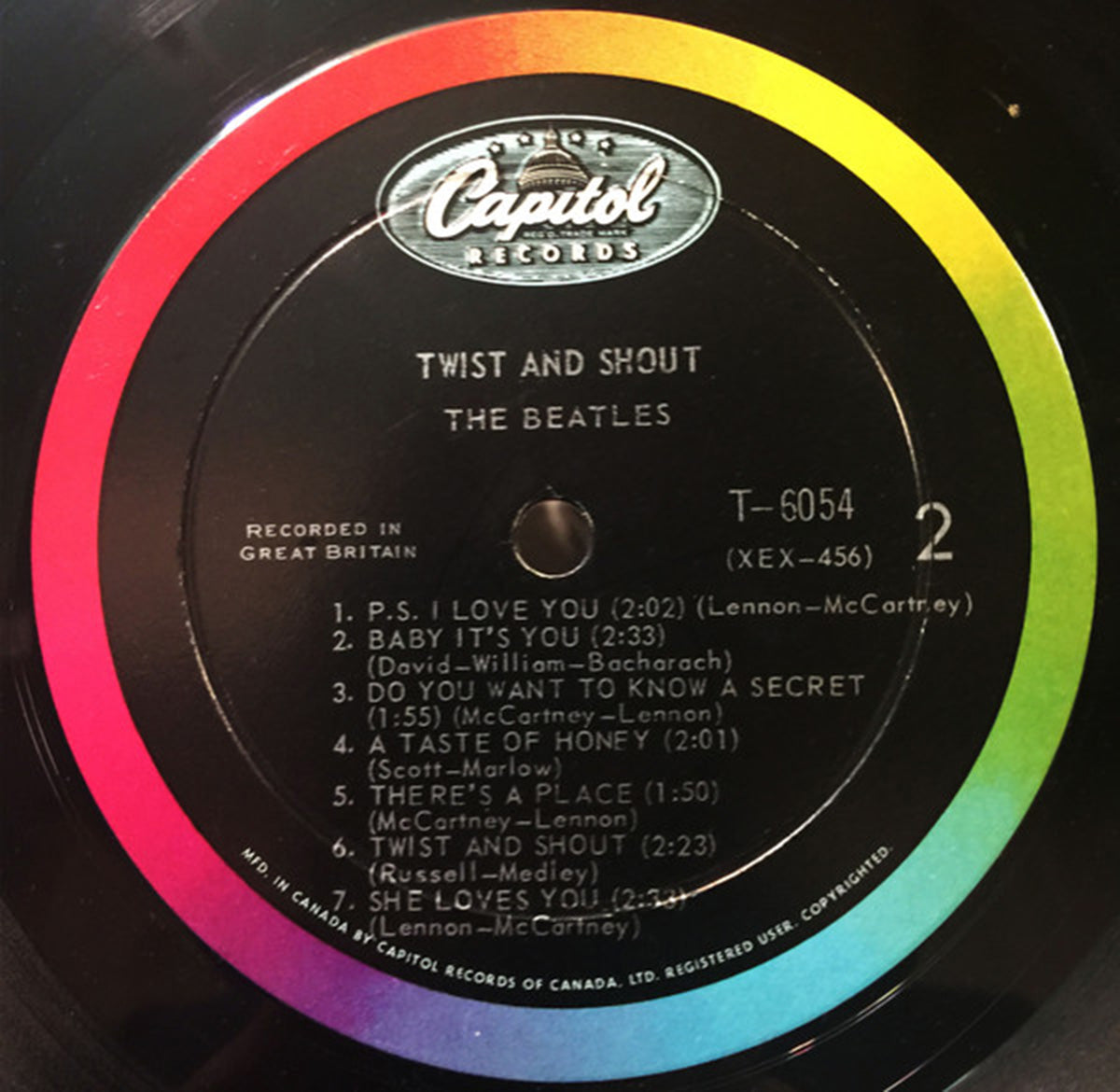 The Beatles – Twist And Shout - 1964 Mono 6000 Series