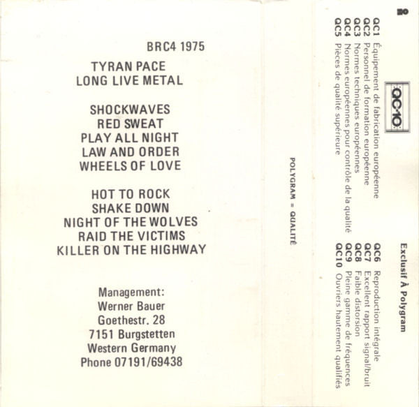Tyran Pace – Long Live Metal - 1985 Cassette, Rare VinylPursuit.com