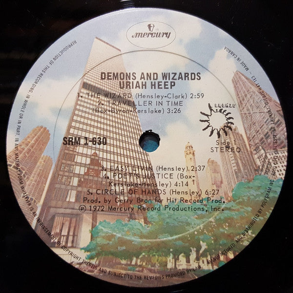 Uriah Heep – Demons And Wizards - 1972 – Vinyl Pursuit Inc