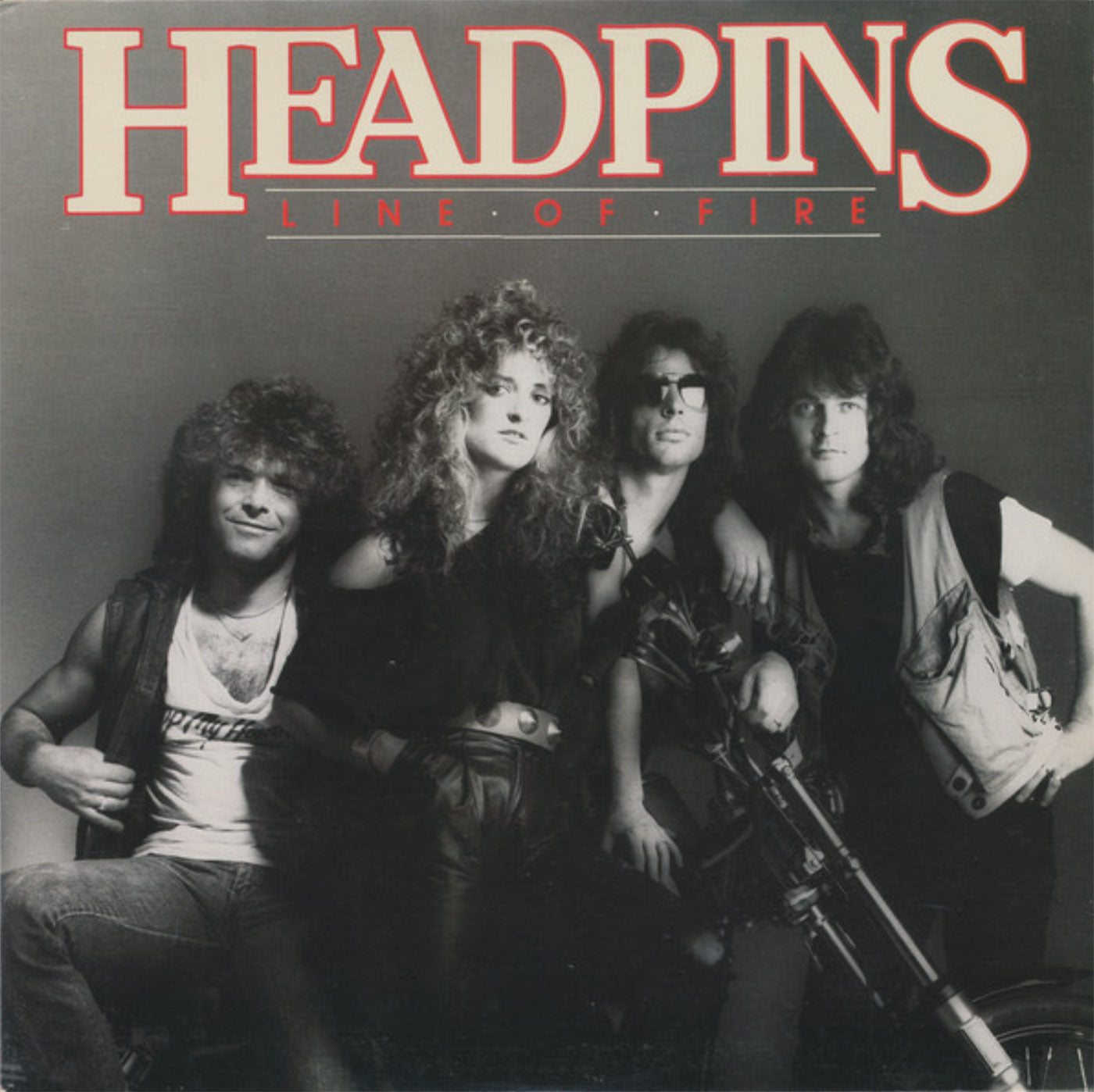 Headpins - Line of Fire - 1985 First Pressing