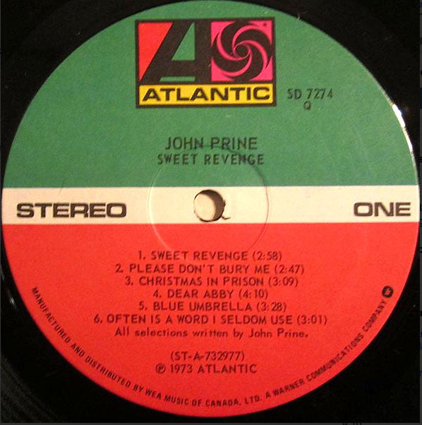 John Prine – Sweet Revenge