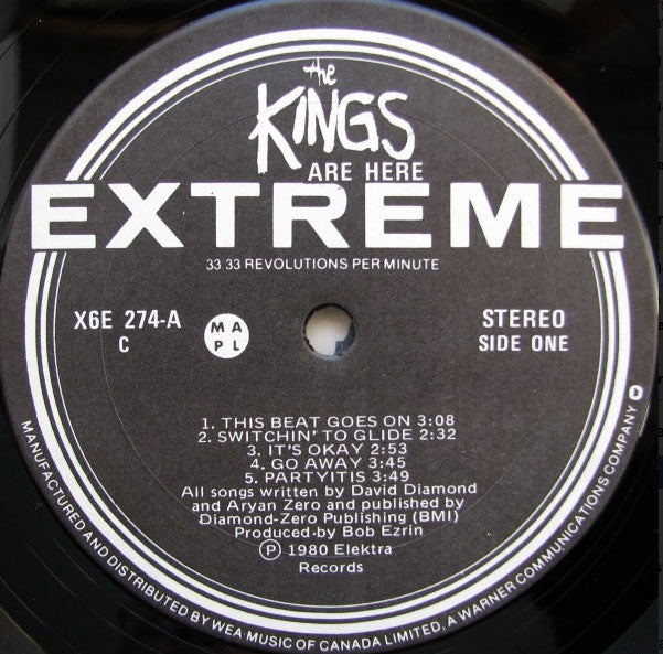 The Kings ‎– Are Here - 1980 VinylPursuit.com