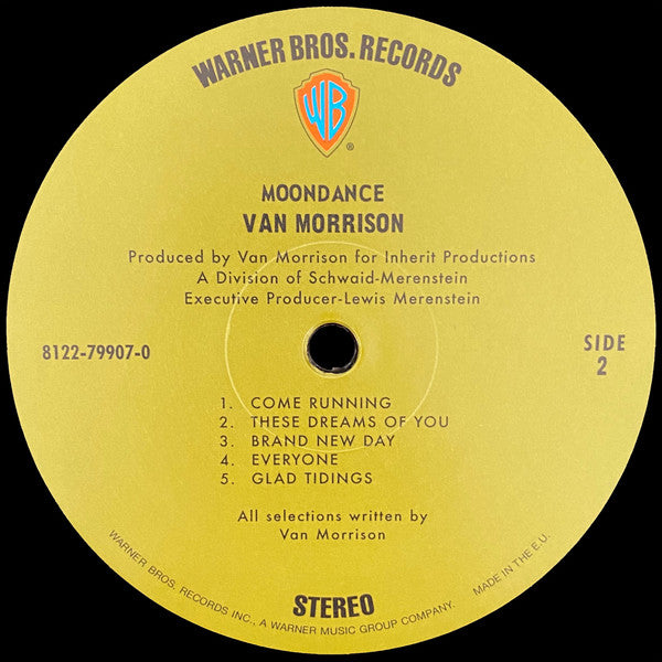 Van Morrison ‎– Moondance - 180g - Sealed! VinylPursuit.com