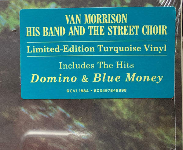 Van Morrison – His Band And The Street Choir - Turquoise Vinyl, Sealed!