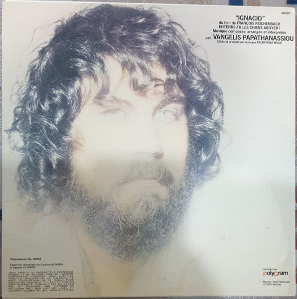 Vangelis Papathanassiou – Ignacio - Early Pressing