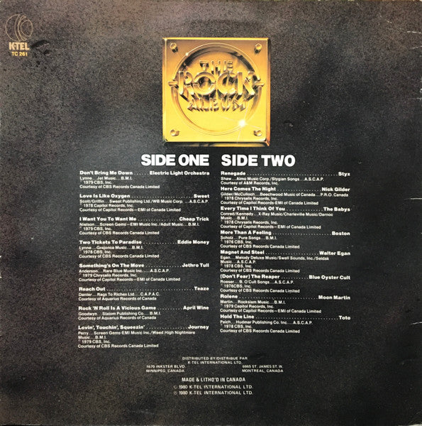 The Rock Album - 1980 Compilation
