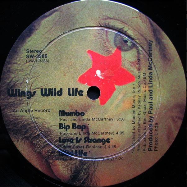 Wings – Wild Life - 1971 Pressing