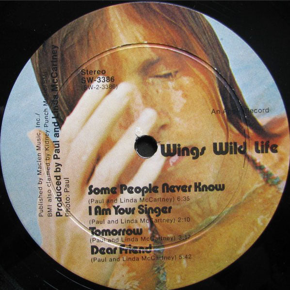 Wings – Wild Life - 1971 Pressing