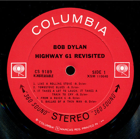 Bob Dylan – Highway 61 Revisited - Rare 1965 Pressing!