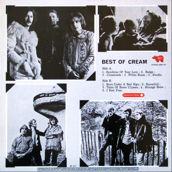 Cream – Best Of Cream VinylPursuit.com