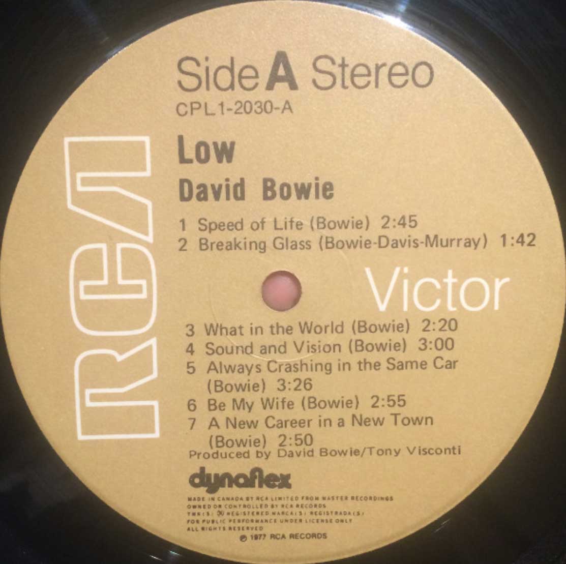David Bowie - Low - 1977 Original VinylPursuit.com