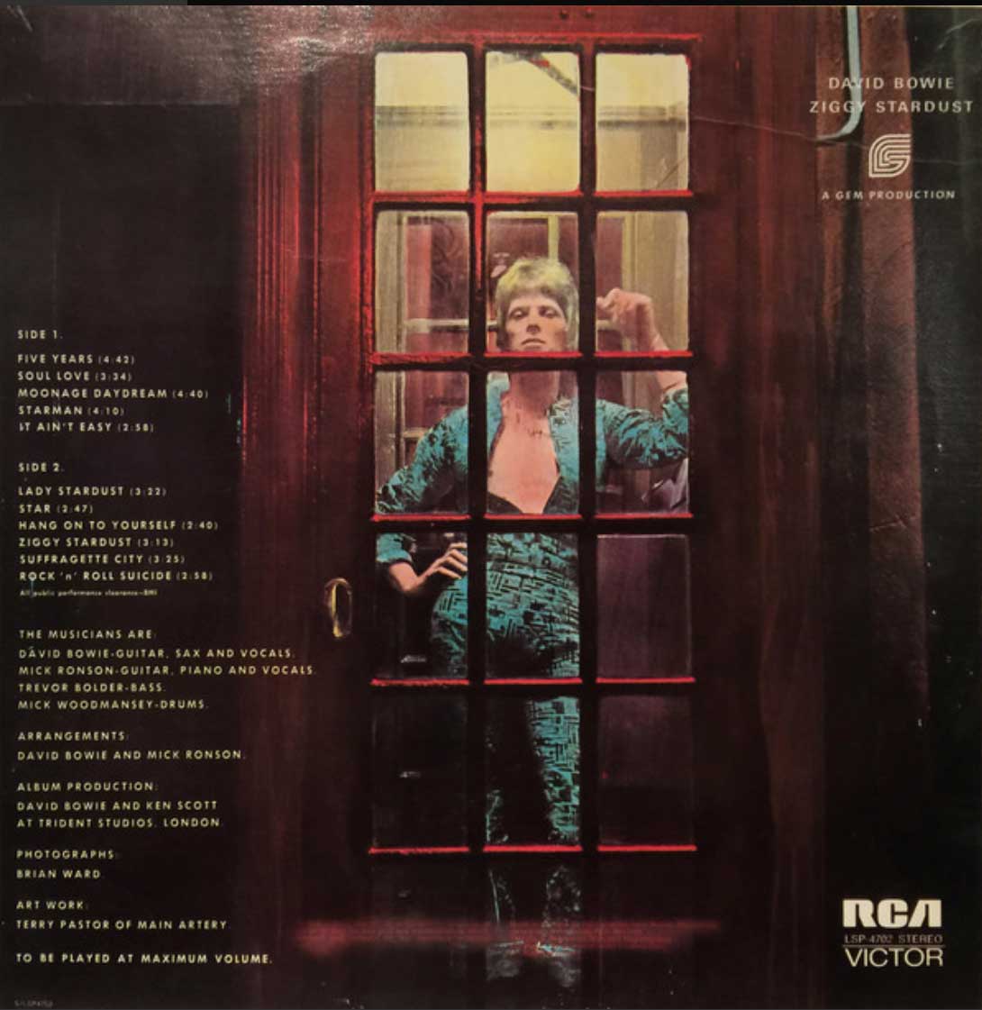 David Bowie - The Rise And Fall Of Ziggy Stardust And The Spiders From Mars VinylPursuit.com