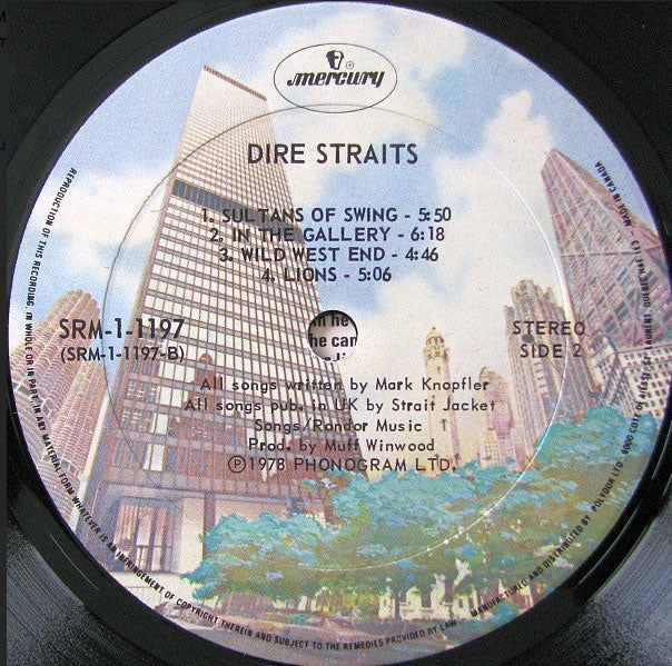 Dire Straits – Dire Straits - 1978  Original