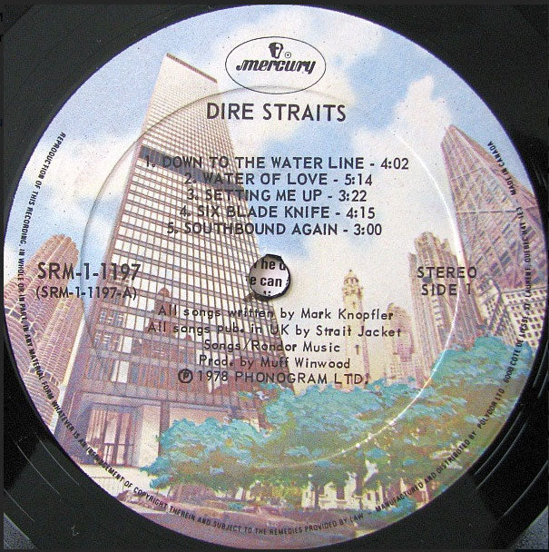 Dire Straits – Dire Straits - 1978  Original