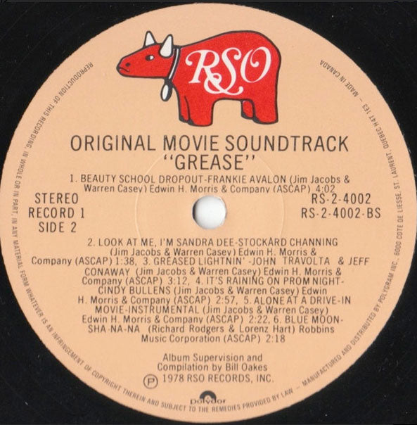 Grease - Original Soundtrack - 1978!