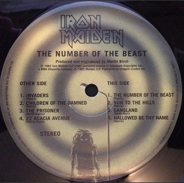 Iron Maiden – The Number Of The Beast - Sealed 40th Anniversary!