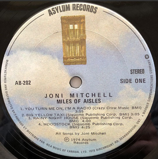 Joni Mitchell And The LA Express – Miles Of Aisles