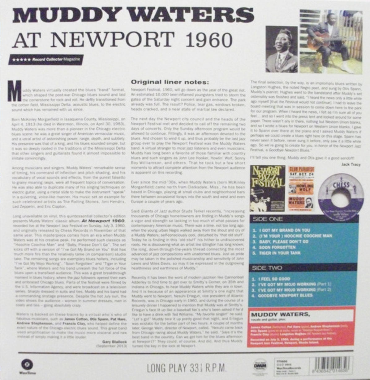 Muddy Waters ‎– Muddy Waters At Newport 1960